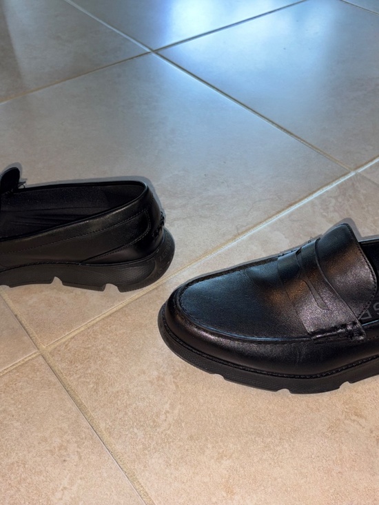Cole Haan Black Leather Penny Loafers main image 5